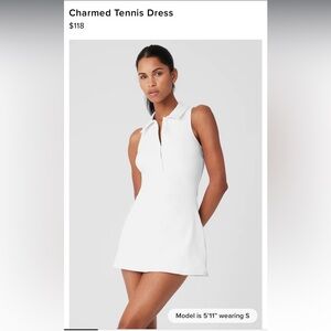 Brand New Alo Charmed Tennis Dress